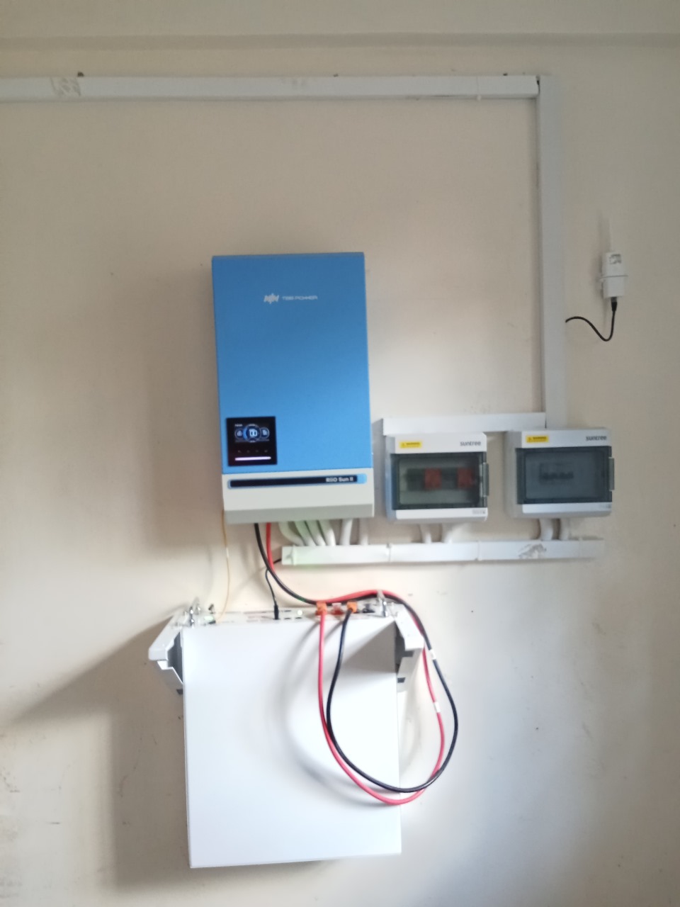 Solar power installation